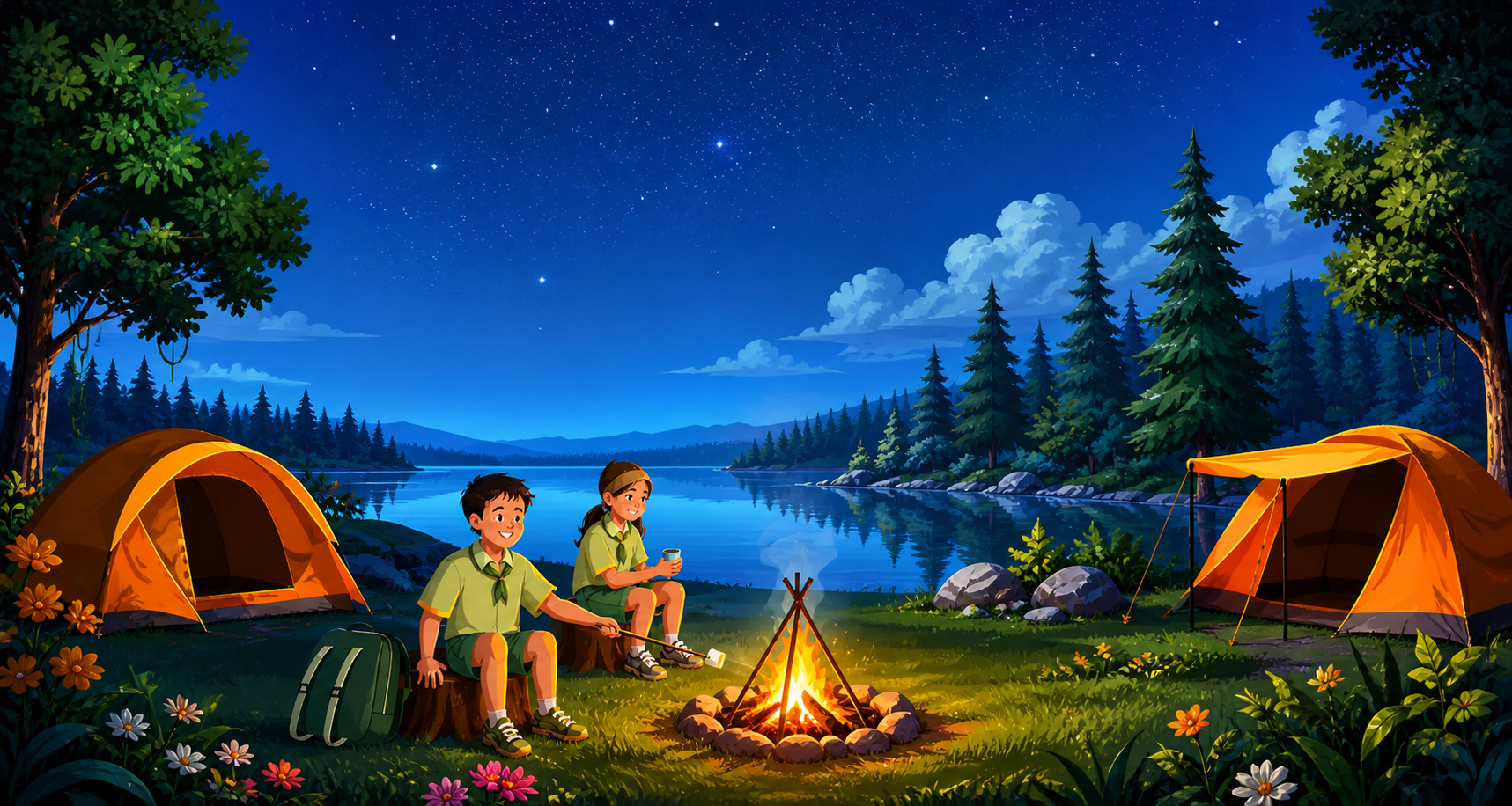 Horizon Footer Background